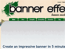 Tablet Screenshot of banner-effect.com